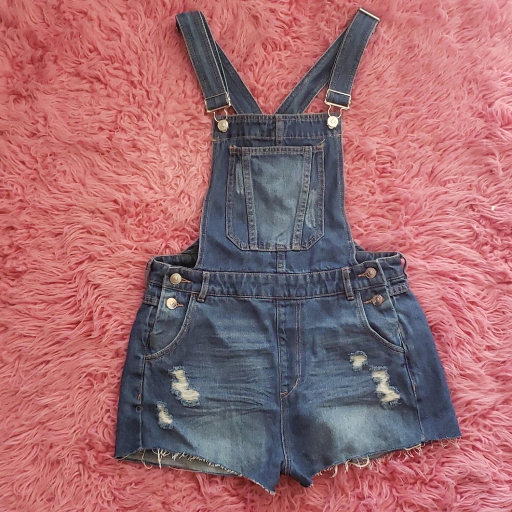 H&M short blue dangri Jean's